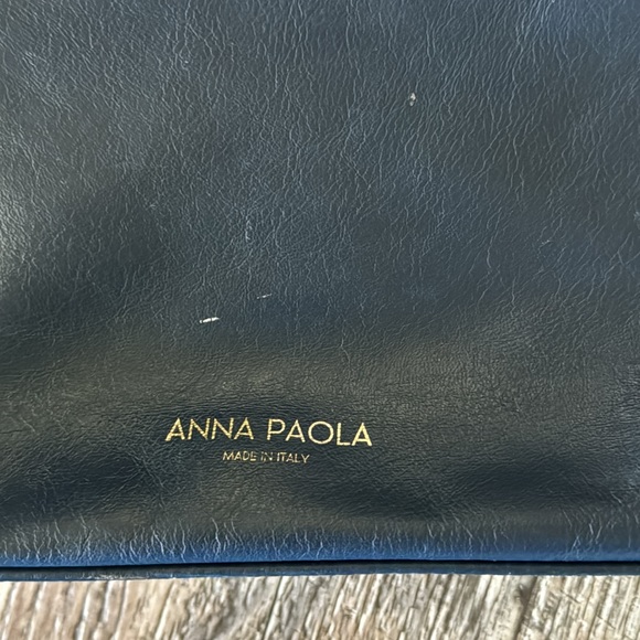 ANA PAOLA BEAUTIFUL BLUE PURSE! MADE IN ITALY 🇮🇹 - Picture 6 of 15